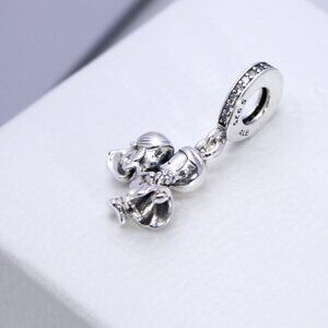 Pandora Married Couple Dangle Charm S925 Sterling Silver with box